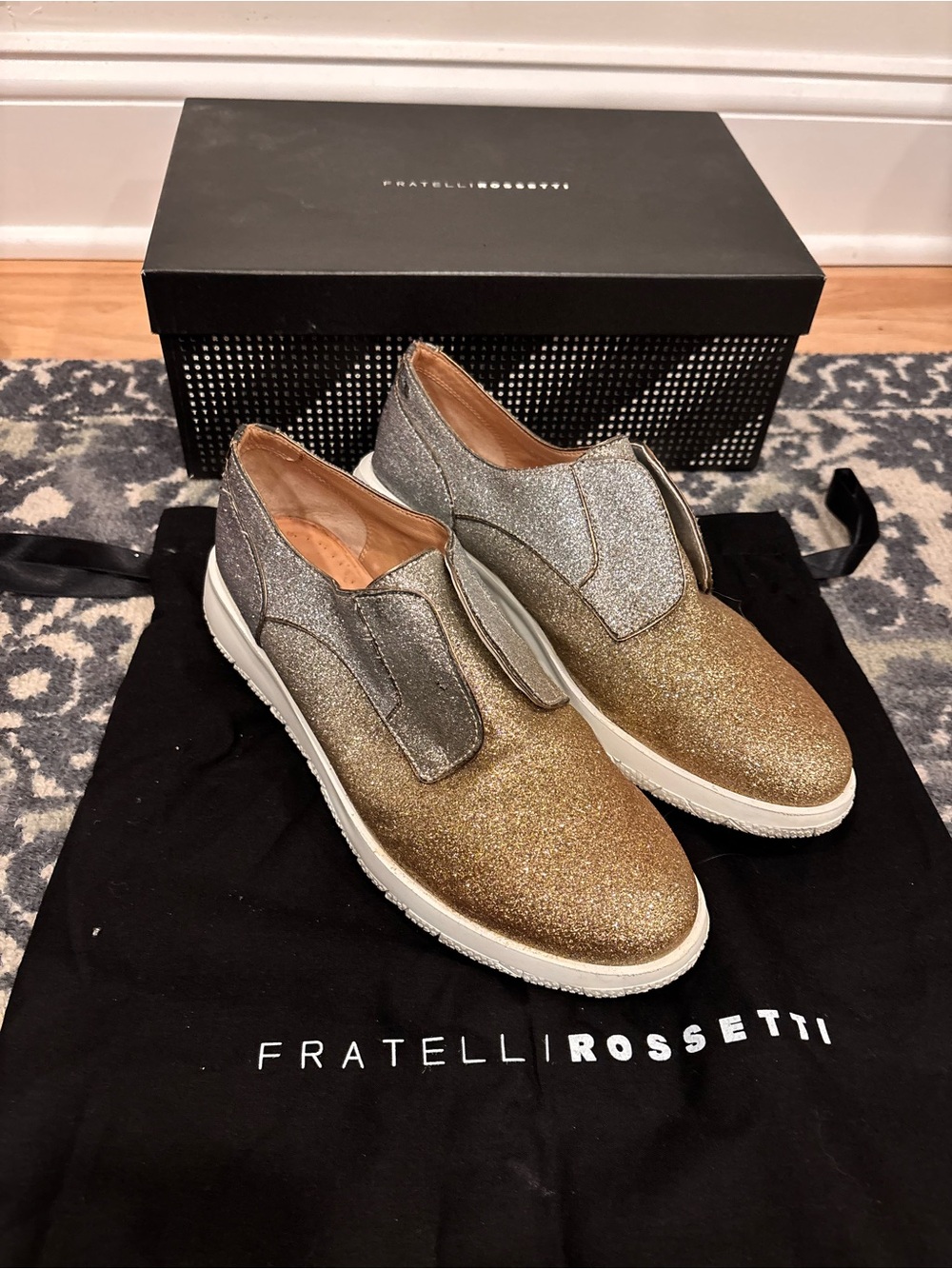 Fratelli Rossetti slip-on sneakers size 39.5